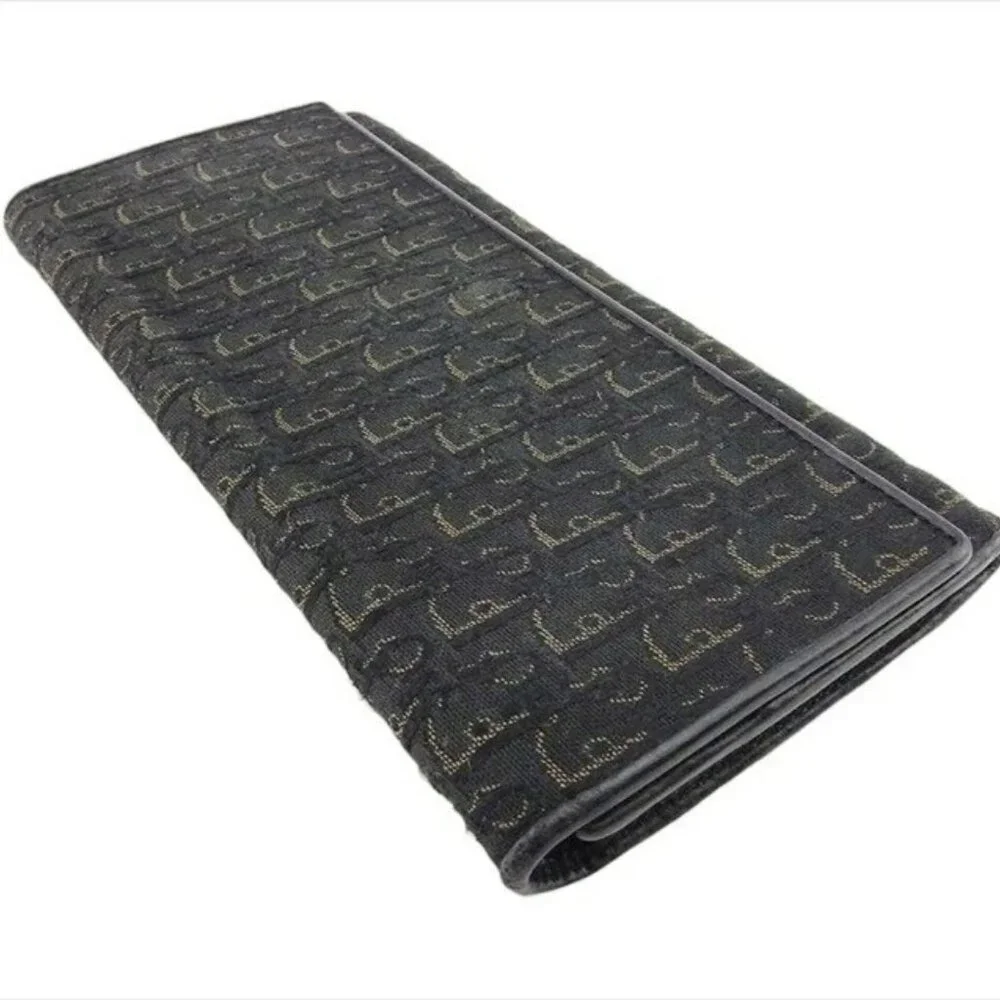 Dior Purse Black x brown Women Authentic secondhand